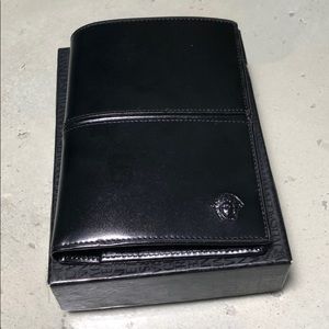 Gianni Versace genuine leather wallet